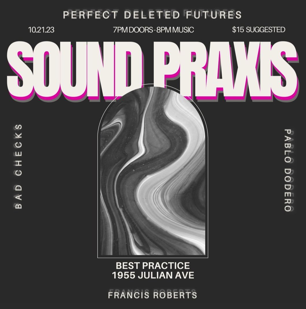 Sound Praxis 01 poster