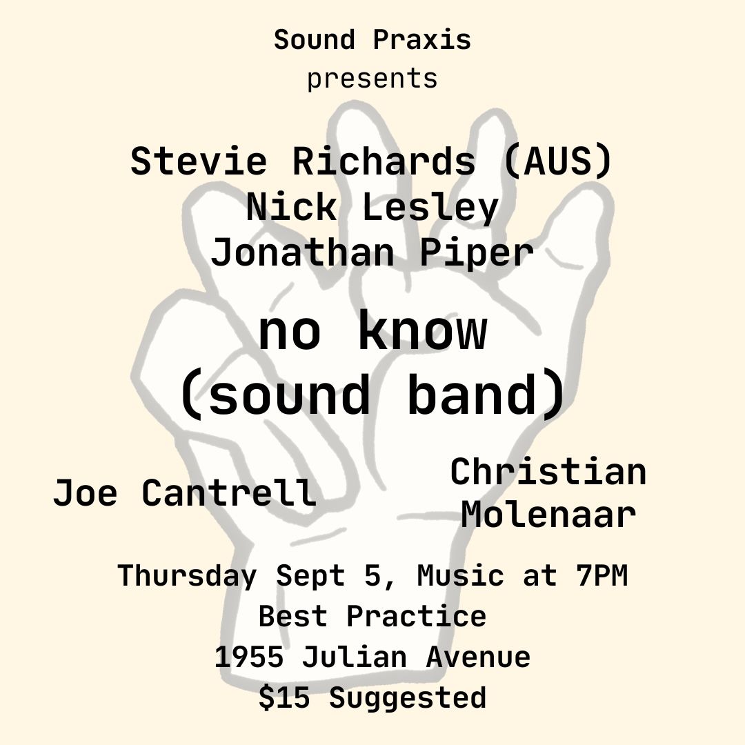Sound Praxis 02 poster